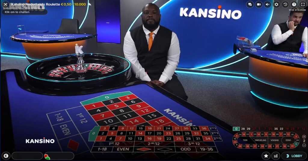 kansino live casino roulette