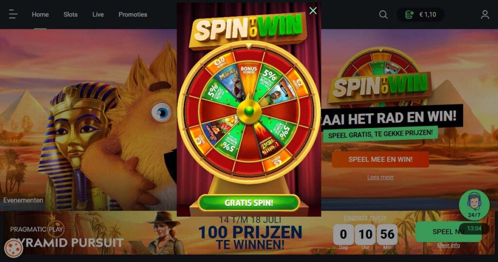 spin to win 