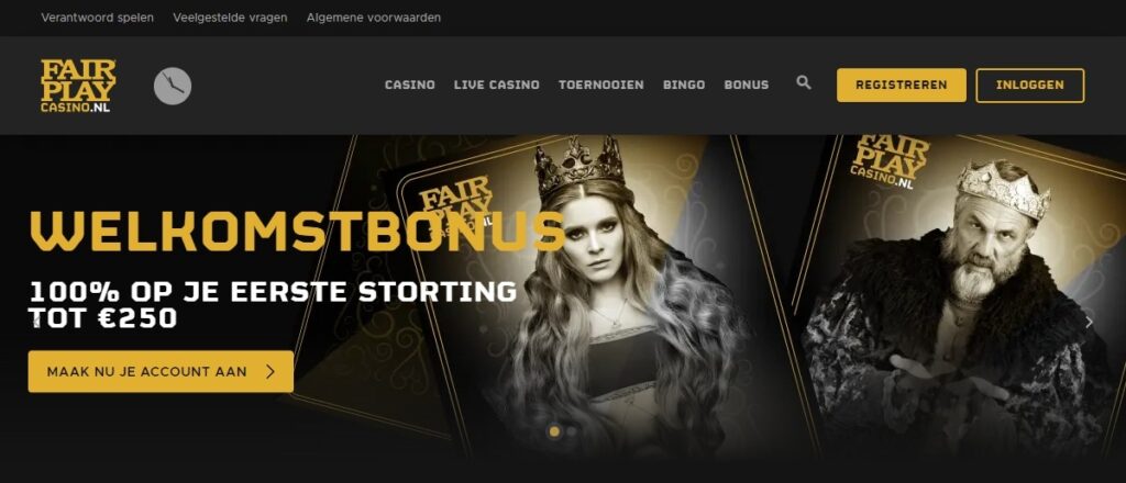 fair play casino welkomstbonus info pagina