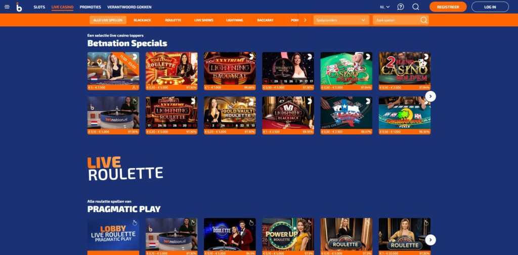 betnation casino live casino pagina